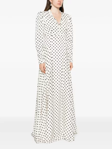 Rochie maxi Adamaris cu buline