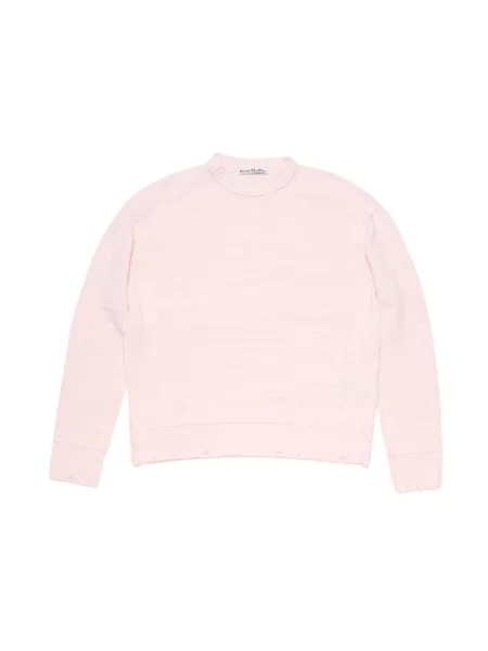 Sweter Acne Studios różowy