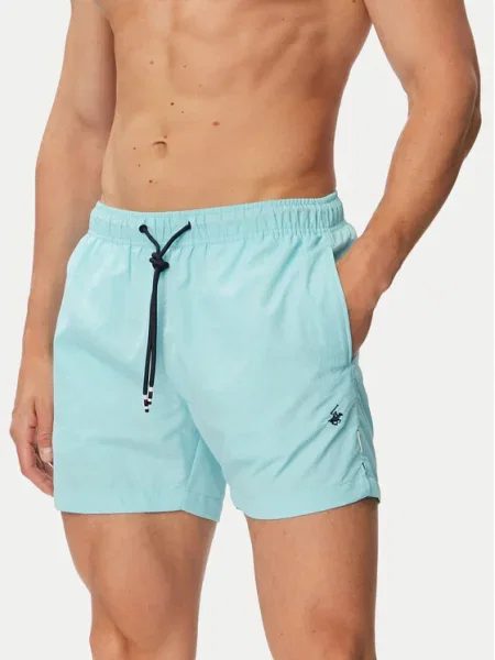 Beverly Hills Polo Club Pantaloni scurți pentru înot Turcoaz