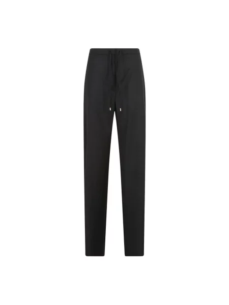 Spodnie Max Mara Studio wełniane czarne