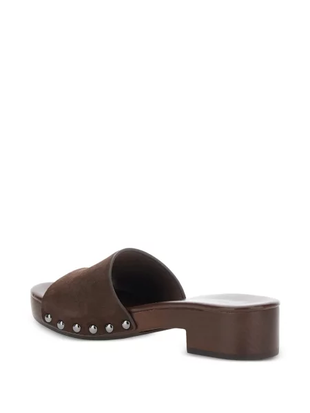 Велурени сандали Jeffrey Campbell кафяво