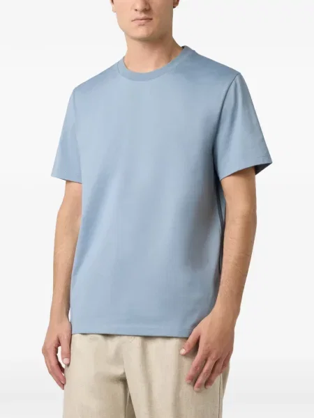 Tricou Tod's din jerseu albastru