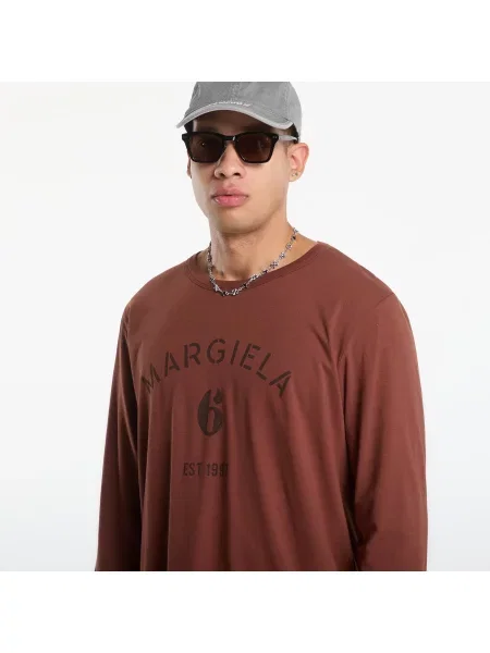 Tricou Long-Sleeved Top Medium Brown XL maro