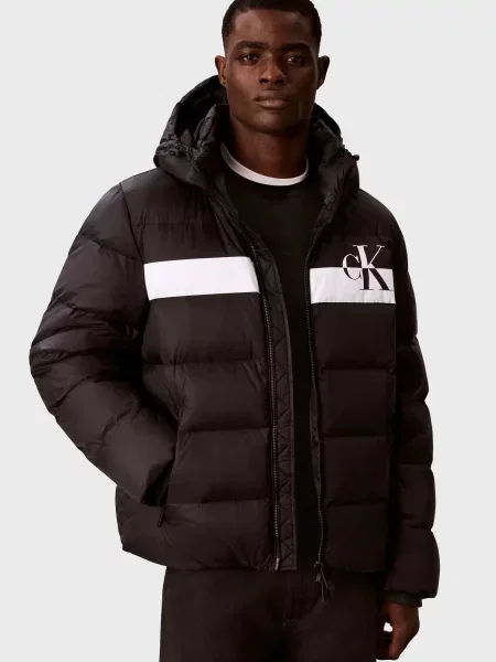Джинсова куртка Calvin Klein Jeans чорна