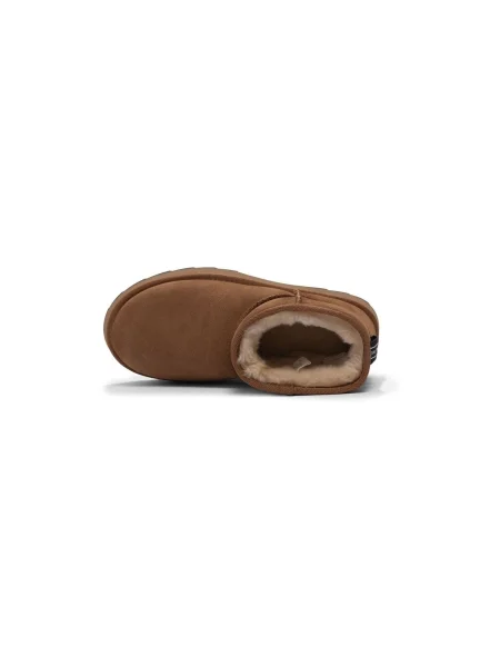 Dámske snehové topánky EMU Australia Sharky Micro Flatform chestnut/black hnedá