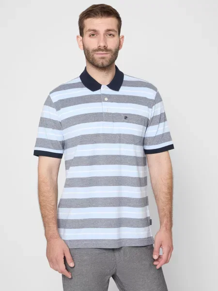 Поло Pierre Cardin голубое