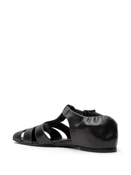 Sandale Chuckies din piele negru