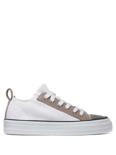 Sneakerși Brunello Cucinelli alb