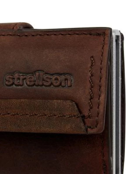 Strellson Portfel Camden C-Three E-Cage braun
