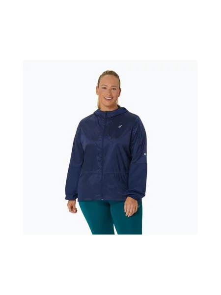 Бігова куртка ASICS Nagino Run Packable простір синій