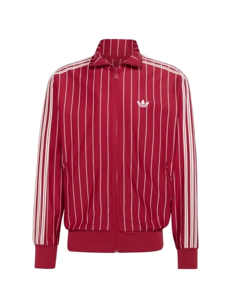 Geacă Adidas cu imagine alergare roșu