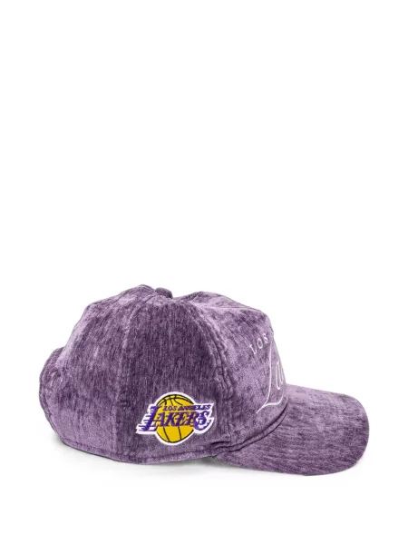 Șapcă New Era Cap de catifea cord violet