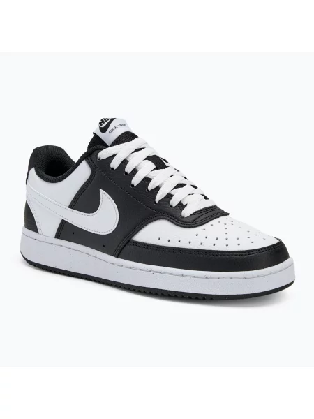 Buty Nike Court Vision Low Next Nature black/white czarne