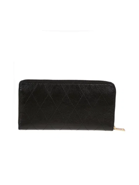 Portfel Tory Burch skórzany pikowany czarny