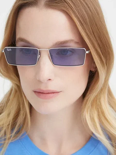Ray-Ban Okulary Przeciwsłoneczne Emy silber szare