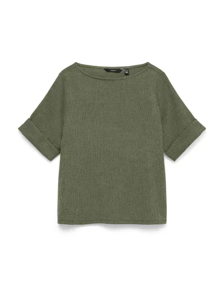 VERO MODA Póló VMLUNA olíva