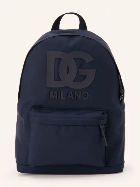 Dolce & Gabbana Plecak blau czarny