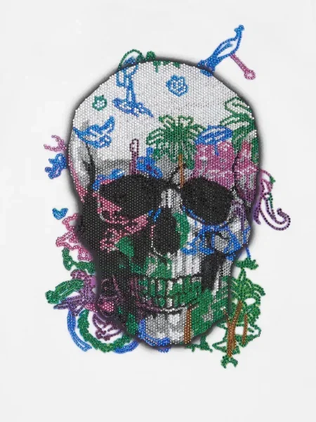 Dětské tričko Philipp Plein bílé