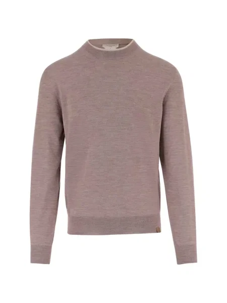 Pulover Jacob Cohën cu decolteu rotund roz