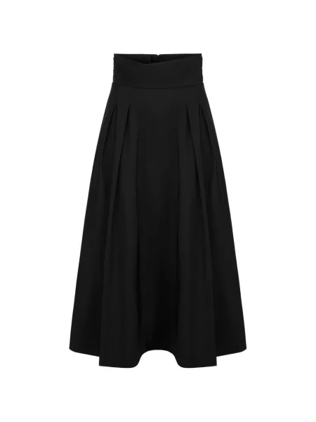 Fustă midi Elisabetta Franchi negru