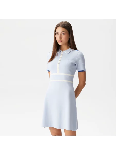 Lacoste Sukienka Lacoste niebieska