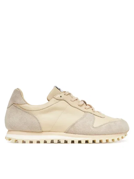 Sneakersy Novesta zamszowe beżowe
