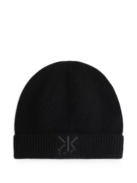 Căciulă Kenzo cu broderie negru
