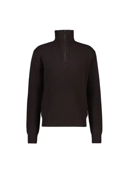 Dzianinowy sweter Bogner brązowy