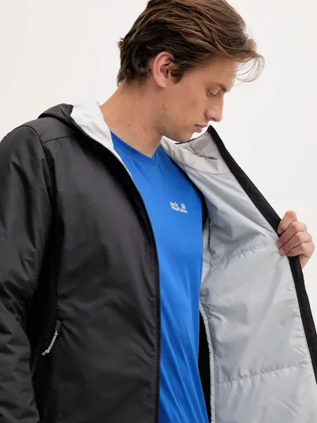 Dzseki Jack Wolfskin fekete
