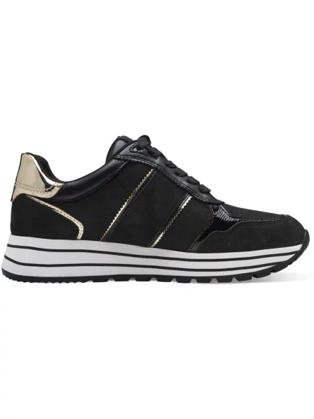Sneakerși Tamaris negru
