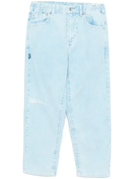 Pantaloni Aape By A Bathing Ape de catifea cord albastru