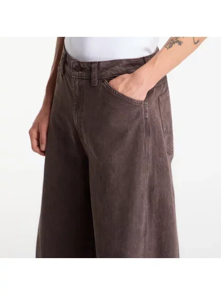 Pants Dickies Maricopa Low Waist Barrel Jeans Brown rjava