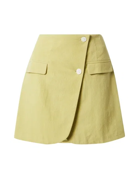 Nasty Gal Fustă deschis verde