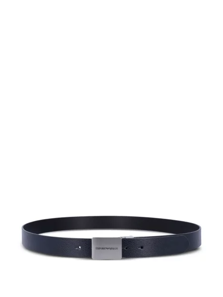 Curea Emporio Armani din piele negru