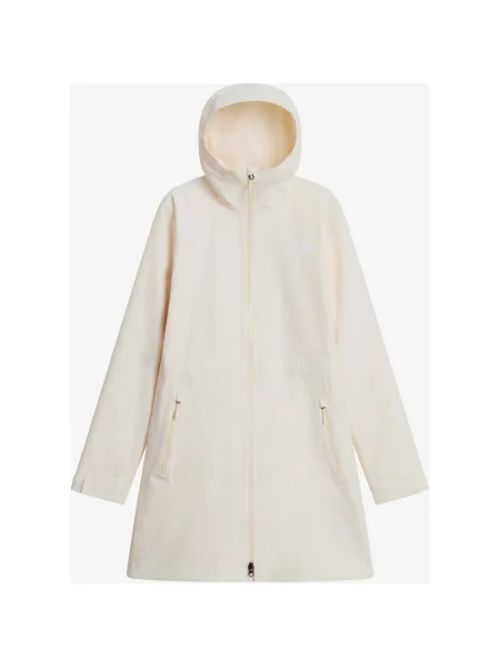 Kurtka z kapturem The North Face DryVent Hikesteller Parka kremowy S biały