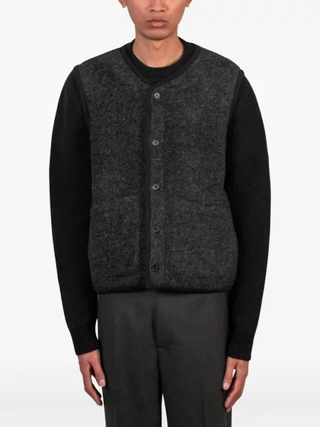 Vestă Universal Works din fleece gri