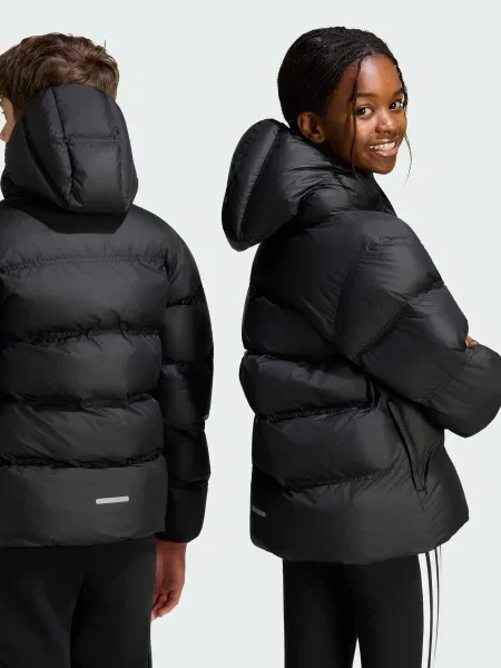 Детская демисезонная куртка Adidas черная