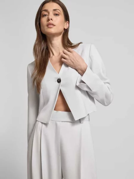 Szeroka garniturowa spodnie z wysokim stanem Style Icon Collection