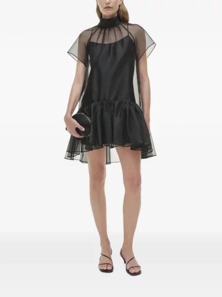 Rochie mini Simkhai din organza negru