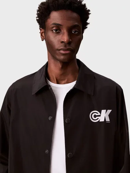 Джинсова куртка Calvin Klein Jeans чорна