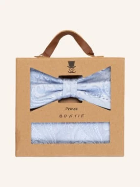 Prince Bowtie Sada: Motýlek A Kapesníček tmavě modrá