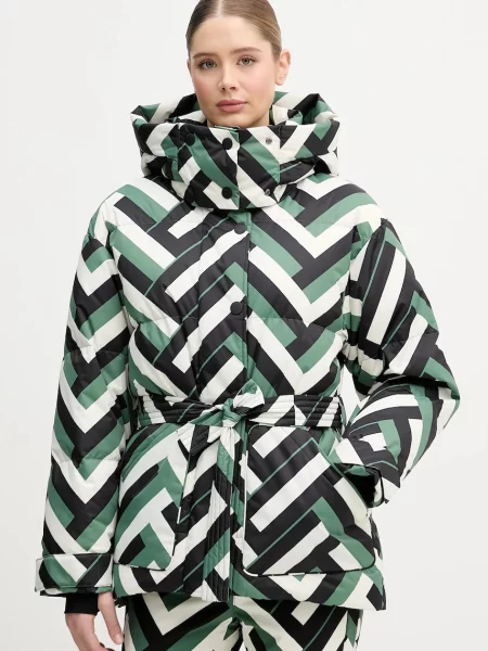 Perfect Moment kurtka narciarska puchowa Cortina zielona