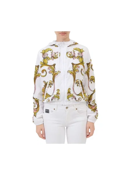 Kurtka jeansowa Versace Jeans Couture z kapturem