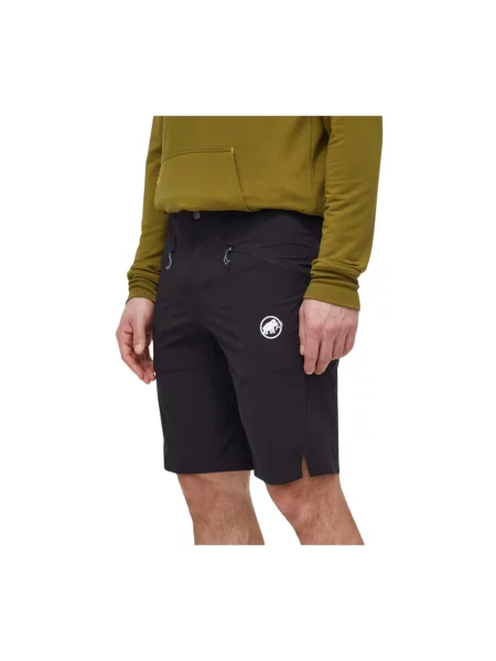Spodenki sportowe Mammut softshell czarne