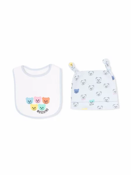 Czapka dziecięca Moschino niebieska