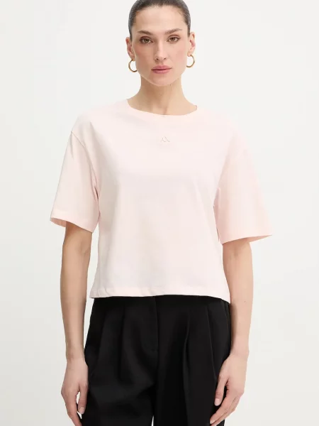 Armani Exchange tričko růžové