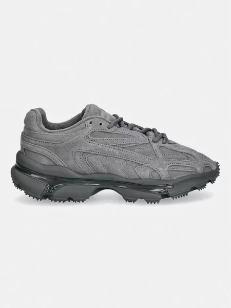 Tenisice od brušene kože Lacoste Sneakers siva