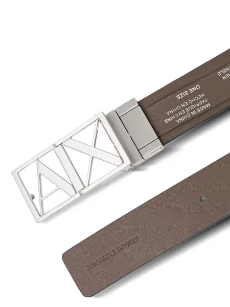Öves megfordítható öv Armani Exchange kék