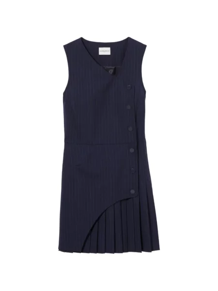Rochie Claudie Pierlot fără mâneci albastru