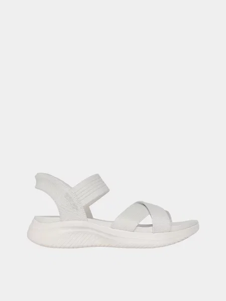 Сандалії Skechers ULTRA FLEX SANDAL молочний текстиль